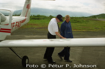 Flughelgi Flugsafnsins 2002. Foto © Pétur P. Johnson.