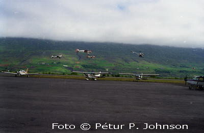 Flughelgi Flugsafnsins 2002. Foto © Pétur P. Johnson.