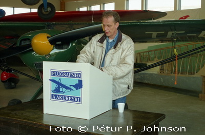 Flughelgi Flugsafnsins 2002. Foto © Pétur P. Johnson.