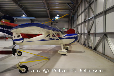 Cessna 140 TF-AST. Foto © Pétur P. Johnson.