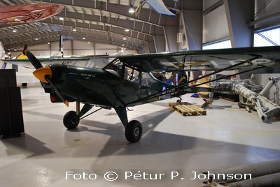 Auster V TF-LBP. Foto © Pétur P. Johnson.