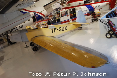 Klemm L-25e TF-SUX. Foto © Pétur P. Johnson.