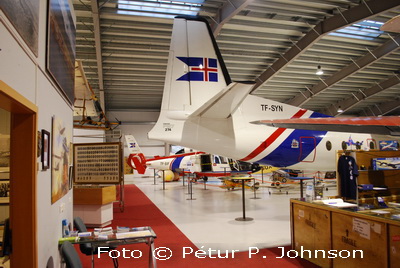 Úr Flugsafni Íslands. Foto © Pétur P. Johnson.