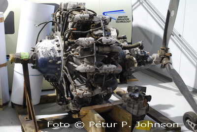 Pratt & Whitney R-1830. Foto © Pétur P. Johnson.